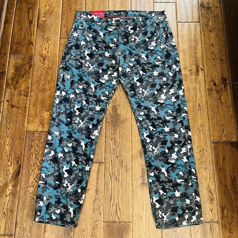Men's Jordan Craig Cool-toned Camo Cargo Pants Size 38x32 - Picture 2 of 11